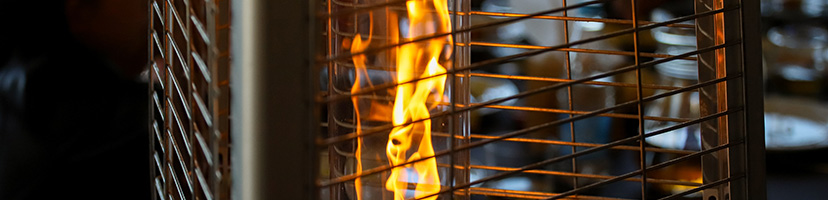 Gas Patio Heaters mobile page banner image